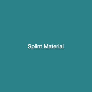 Splint Material